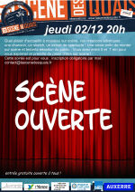 Scène ouverte ! Le RETOUR!